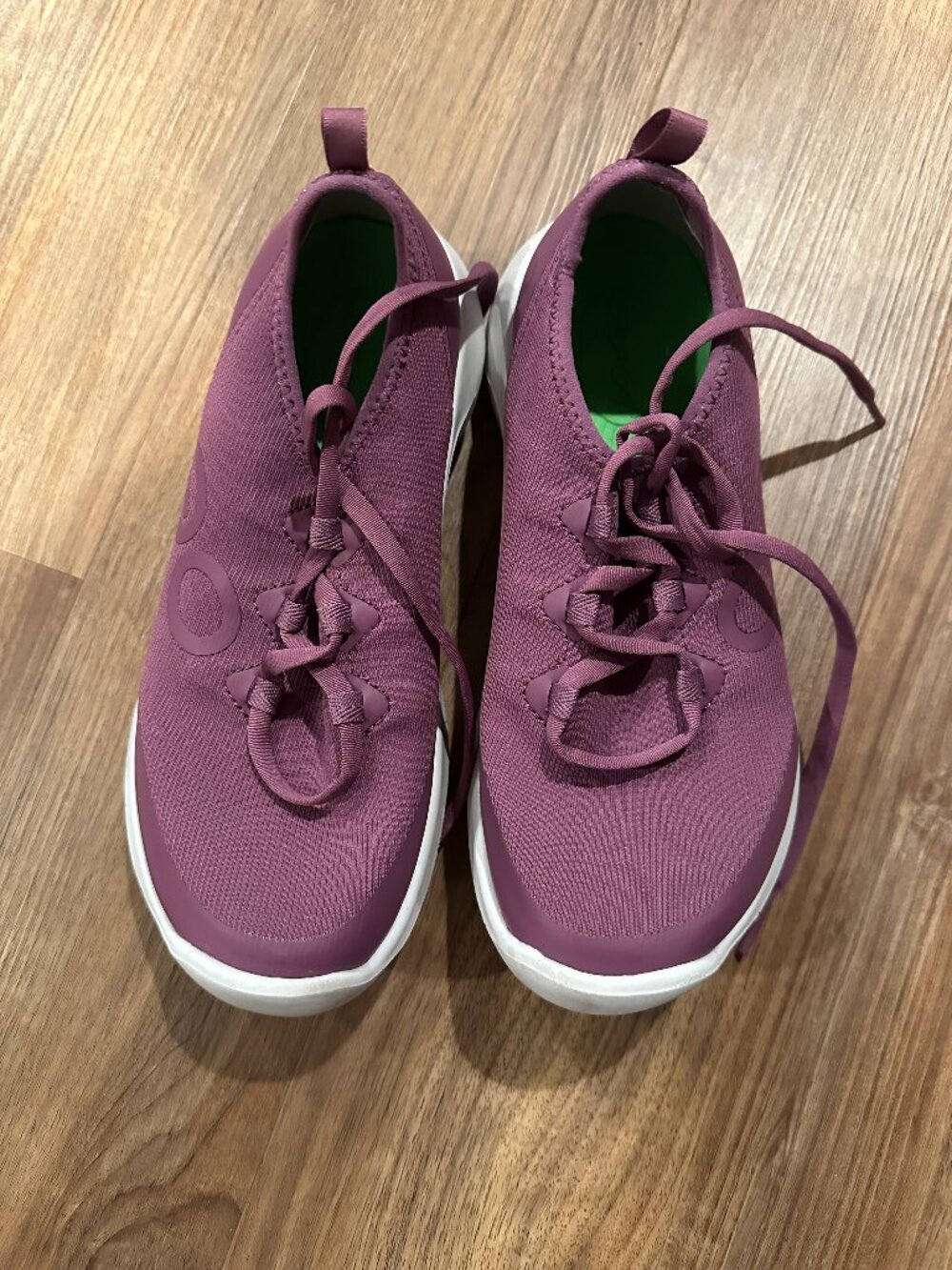 OOFOS Purple Sneakers